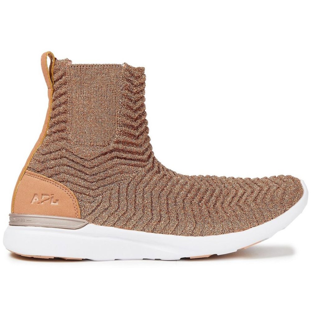 Women's Size 8 APL Techloom Chelsea Rose Gold